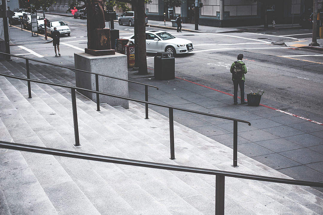 Random Dark San Francisco Street