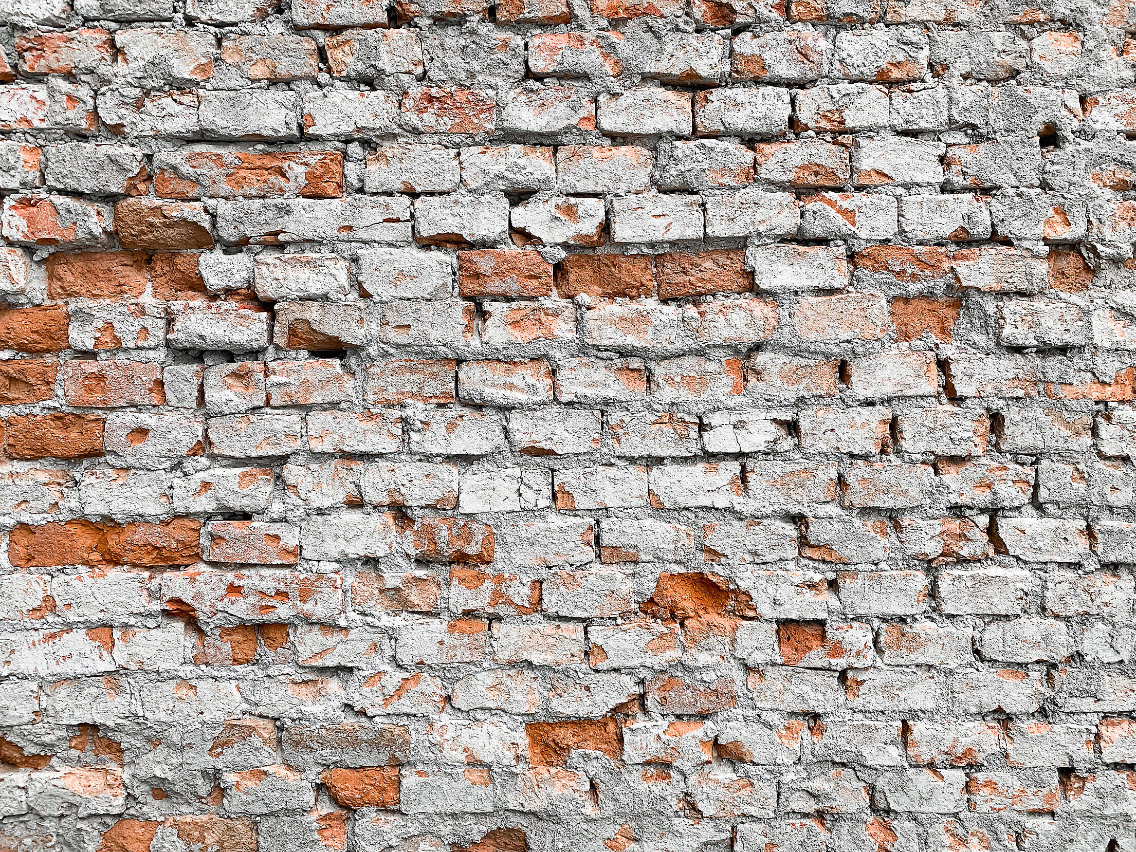 Red Brick Old Wall Free Stock Photo