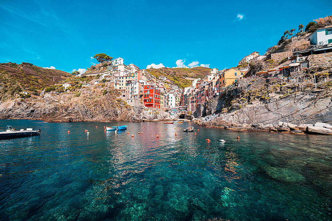 Download Riomaggiore, Cinque Terre, Italy FREE Stock Photo