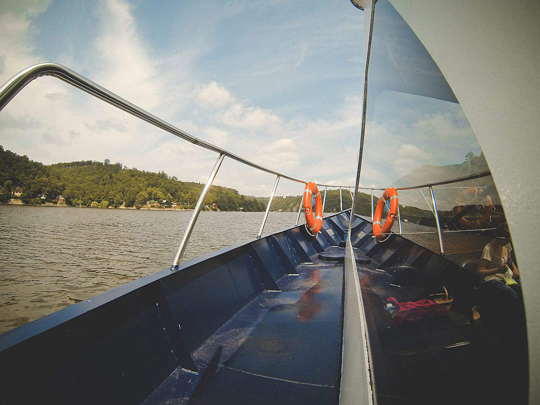 Download Sailing On The River FREE Stock Photo