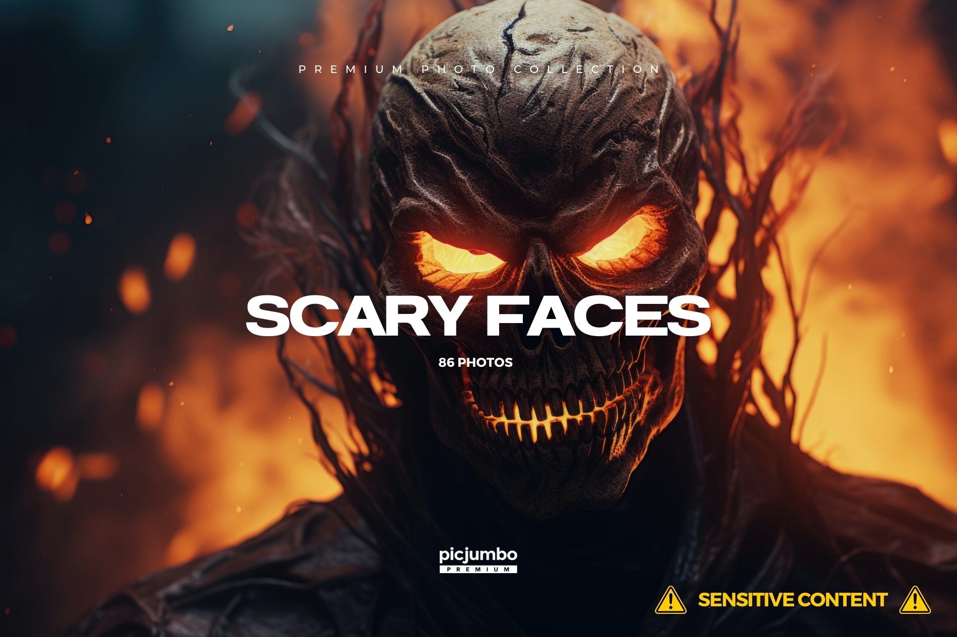 Download hi-res stock photos from our Scary Faces PREMIUM Collection!