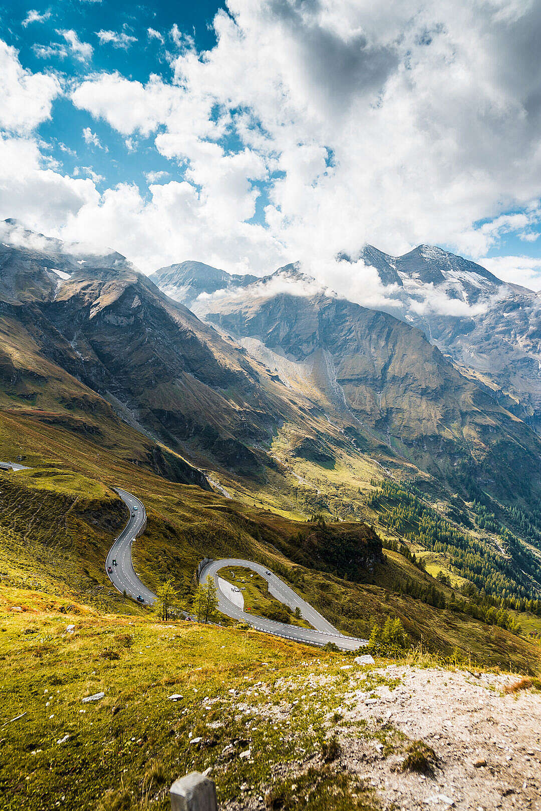 Scenery Around Grossglockner High Alpine Road