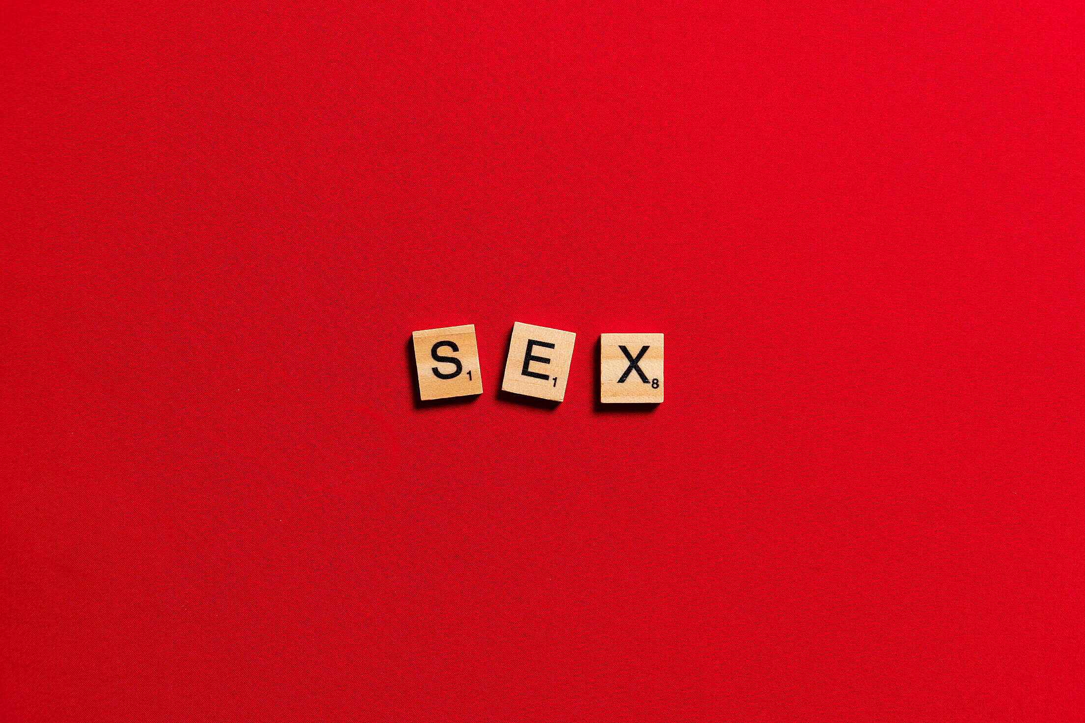 Sex Word Free Stock Photo