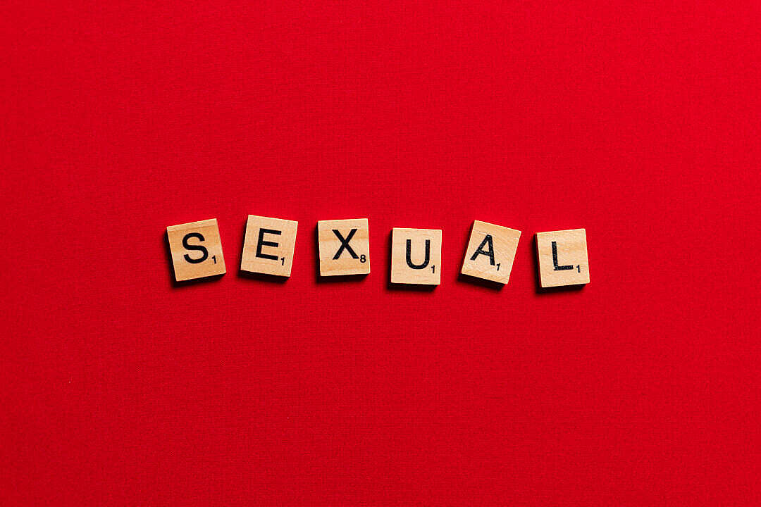 Download Sexual Word Scrabble Letters FREE Stock Photo