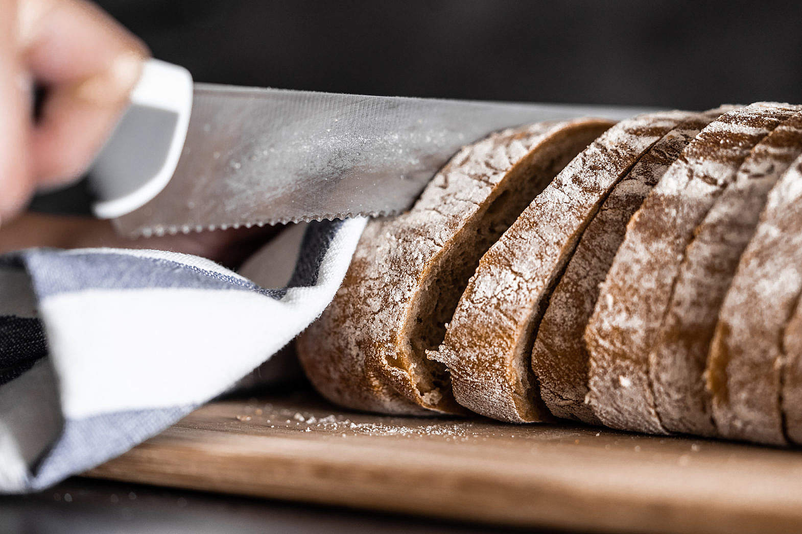 Slicing Bread Free Stock Photo | picjumbo