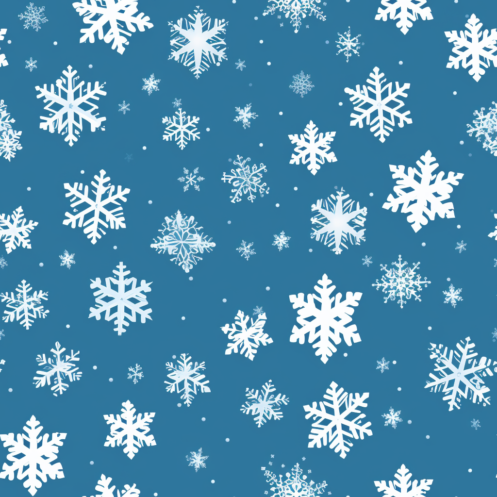 Snowflakes on Blue Background Seamless Texture Free Stock Photo | picjumbo