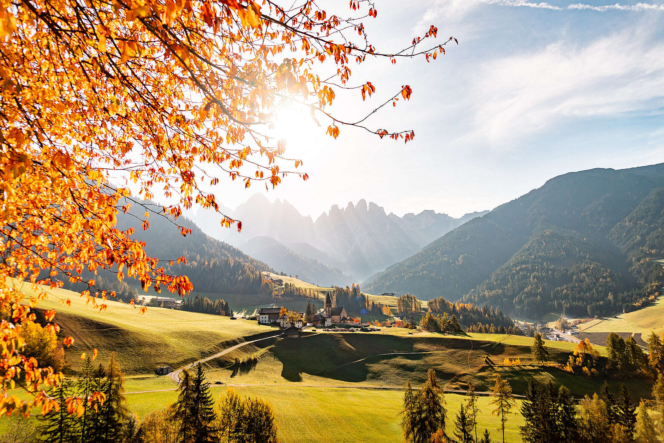 Spectacular Autumn Mountain View, Dolomites Italy Free Stock Photo |  picjumbo