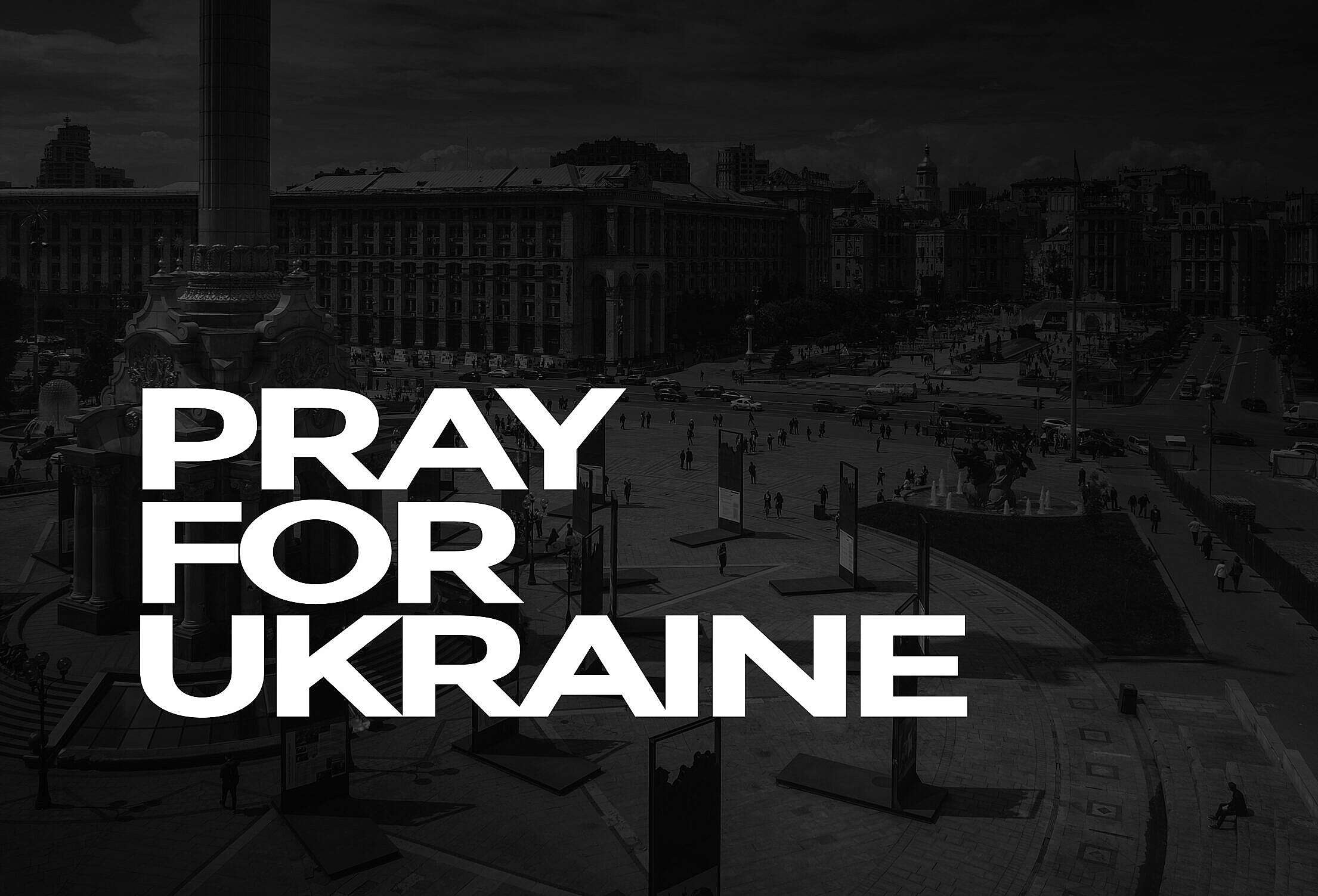 Stop War Pray for Ukraine Free Stock Photo