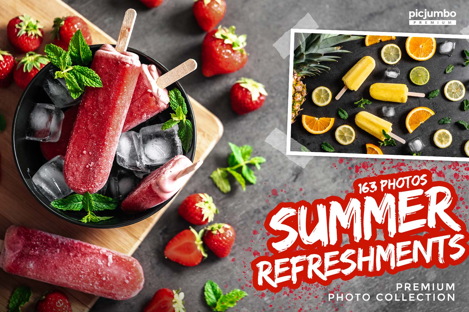 Download hi-res stock photos from our Summer Refreshments PREMIUM Collection!
