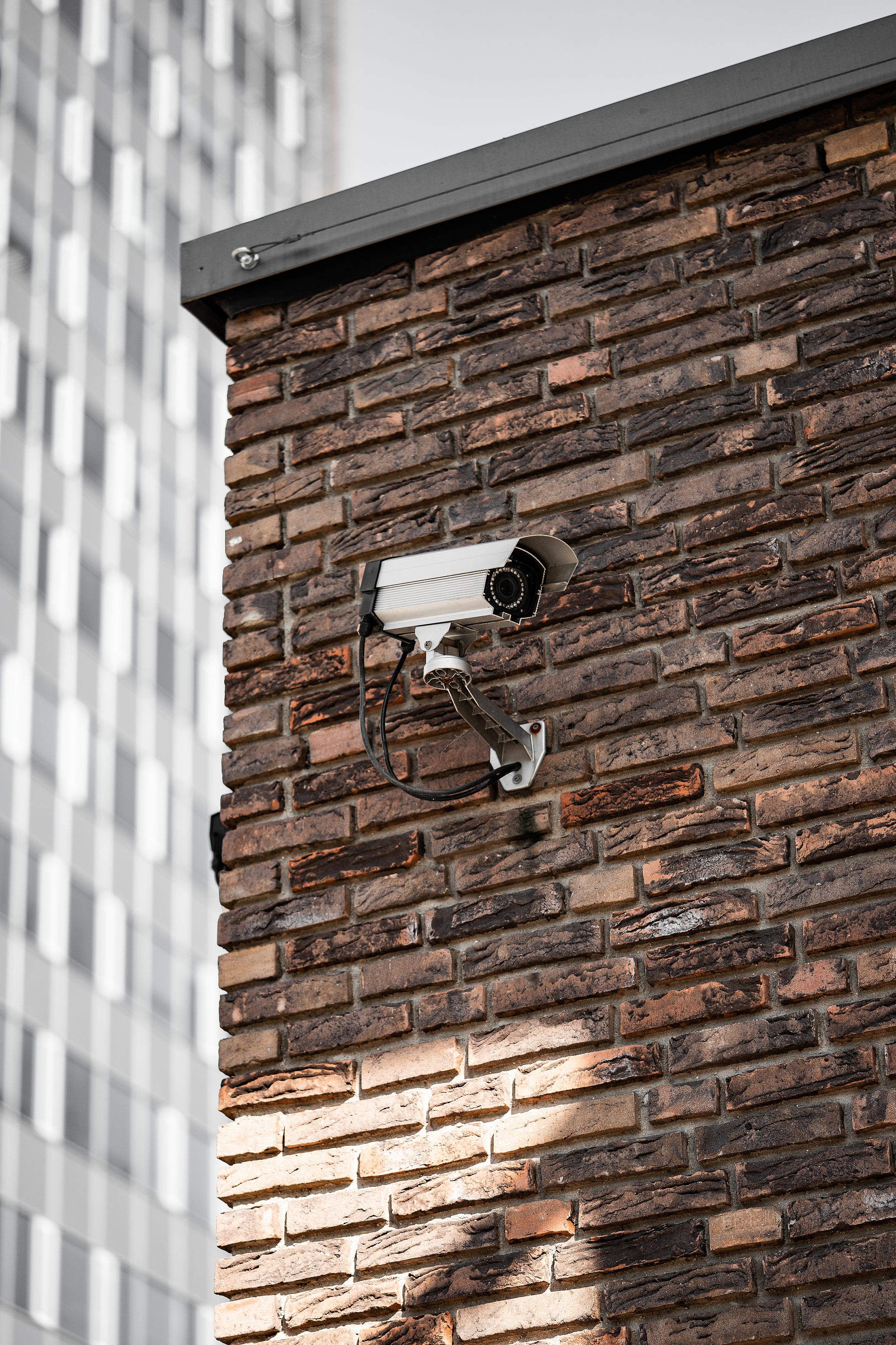 Surveillance Camera Vertical Free Stock Photo picjumbo