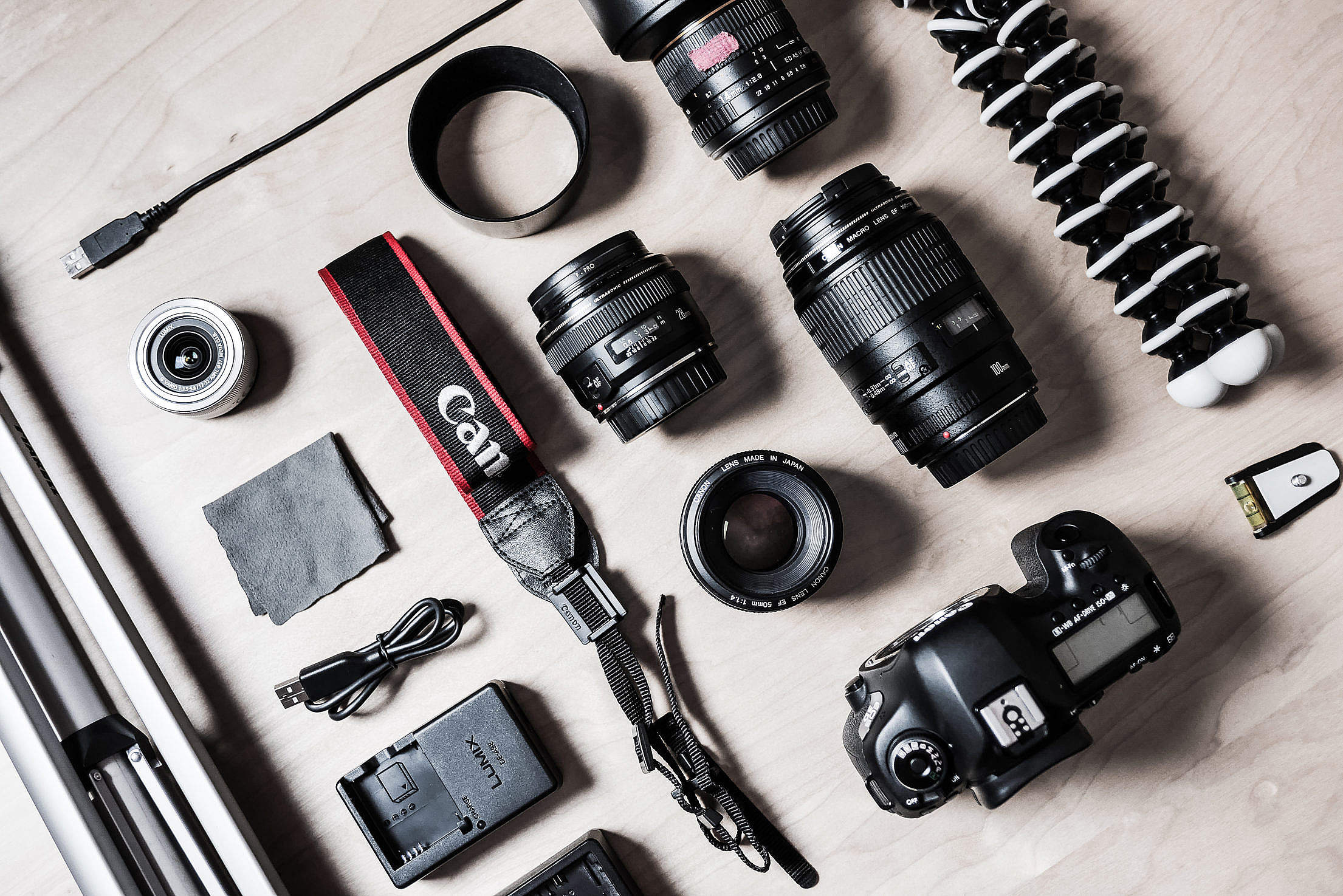 The Photographers Dslr Camera Equipment Free Stock Photo Picjumbo