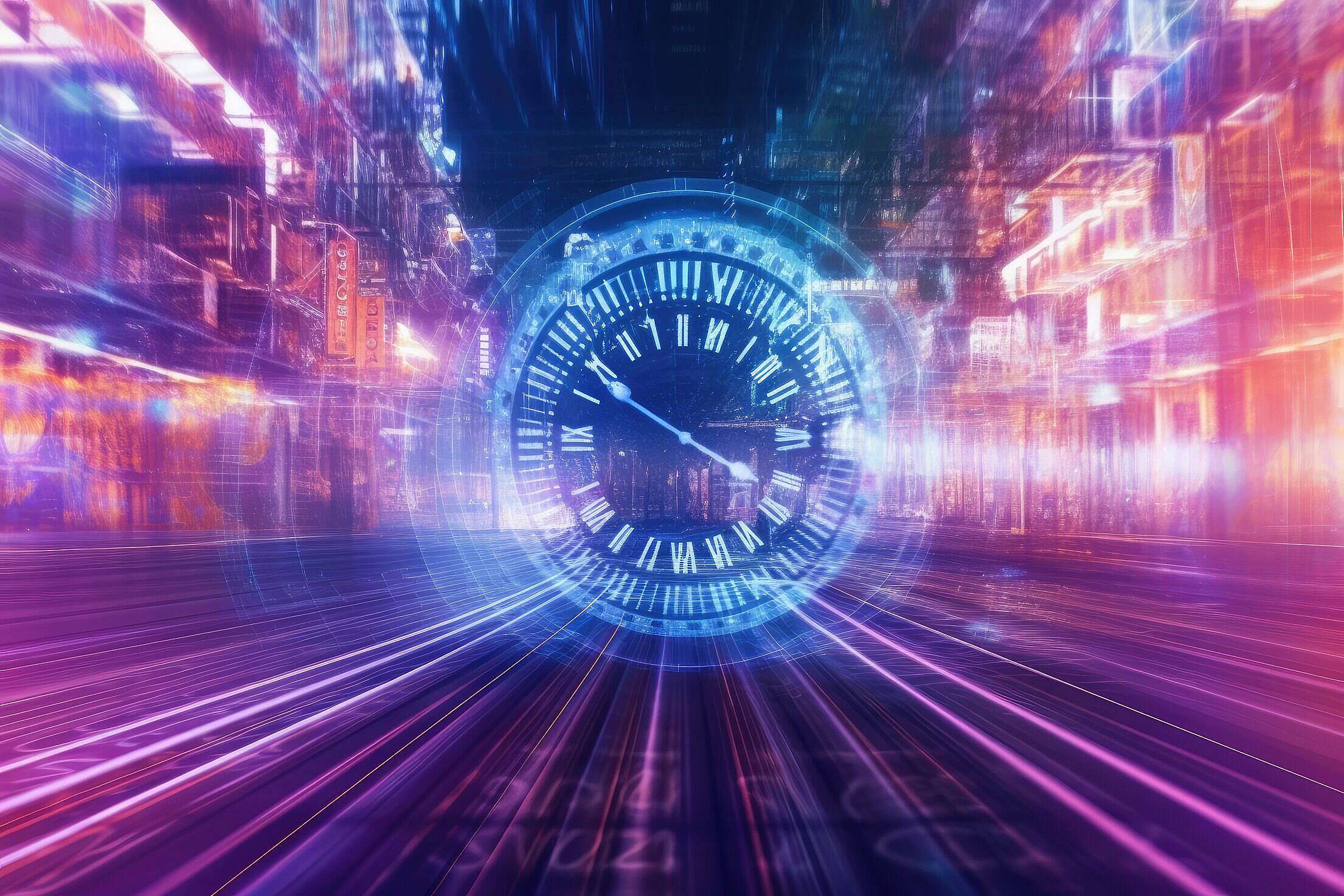 Time Traveling Clock Time Machine Free Stock Photo | picjumbo