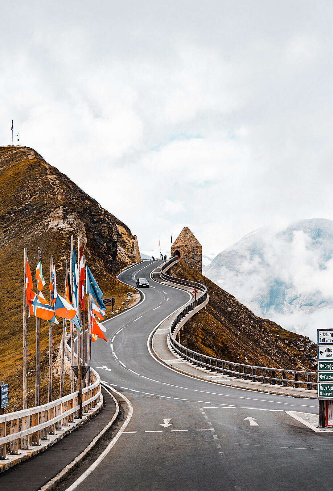 Top of the Grossglockner Road, Austria