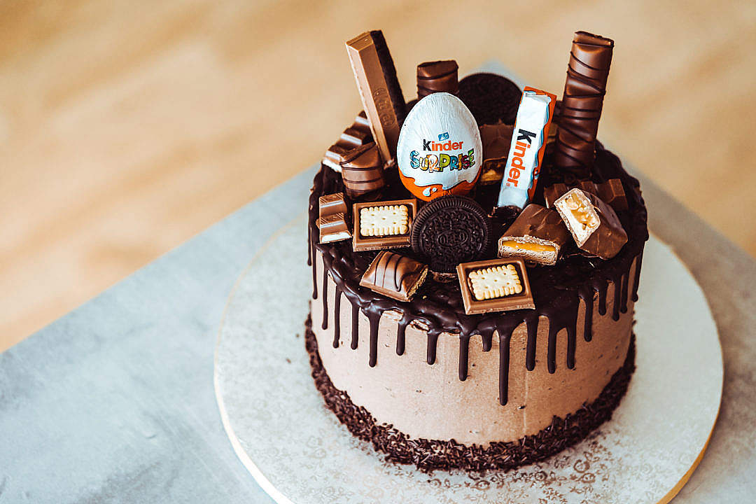 Download Ultimate Yummy Chocolate Cake FREE Stock Photo