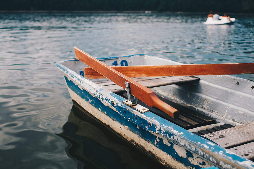 Download Very Old Rowboat FREE Stock Photo