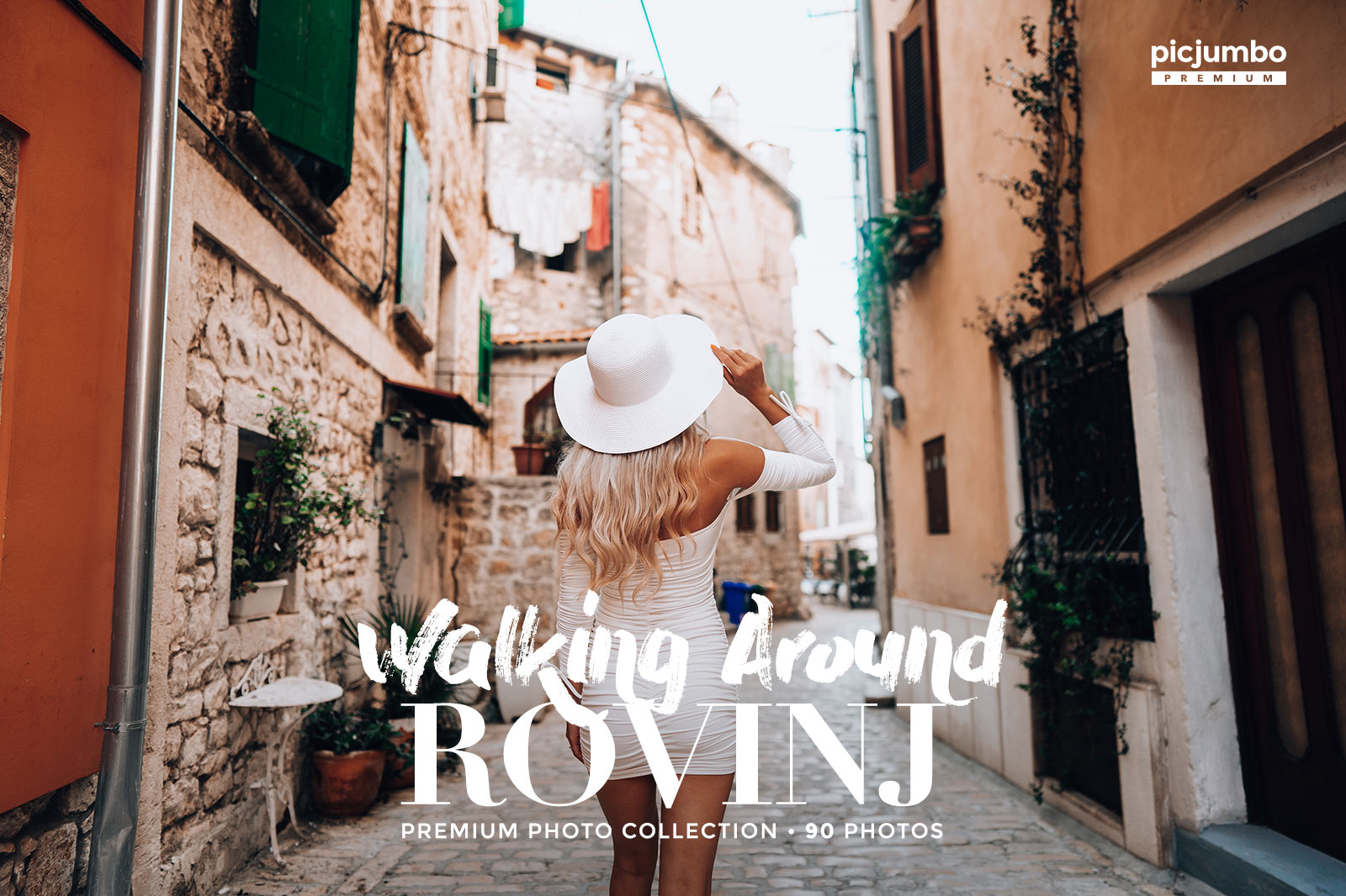 Walking Around Rovinj Stock Photo Collection