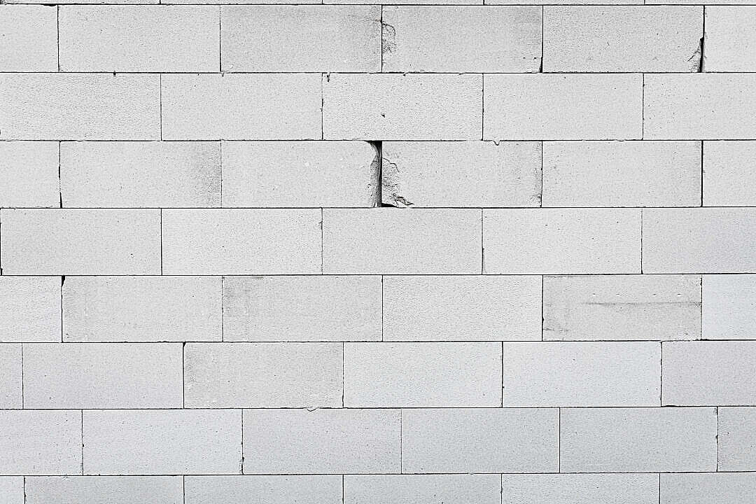 Download White Brick Wall FREE Stock Photo