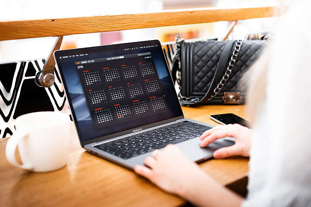 Woman Freelancer Working on Her Laptop