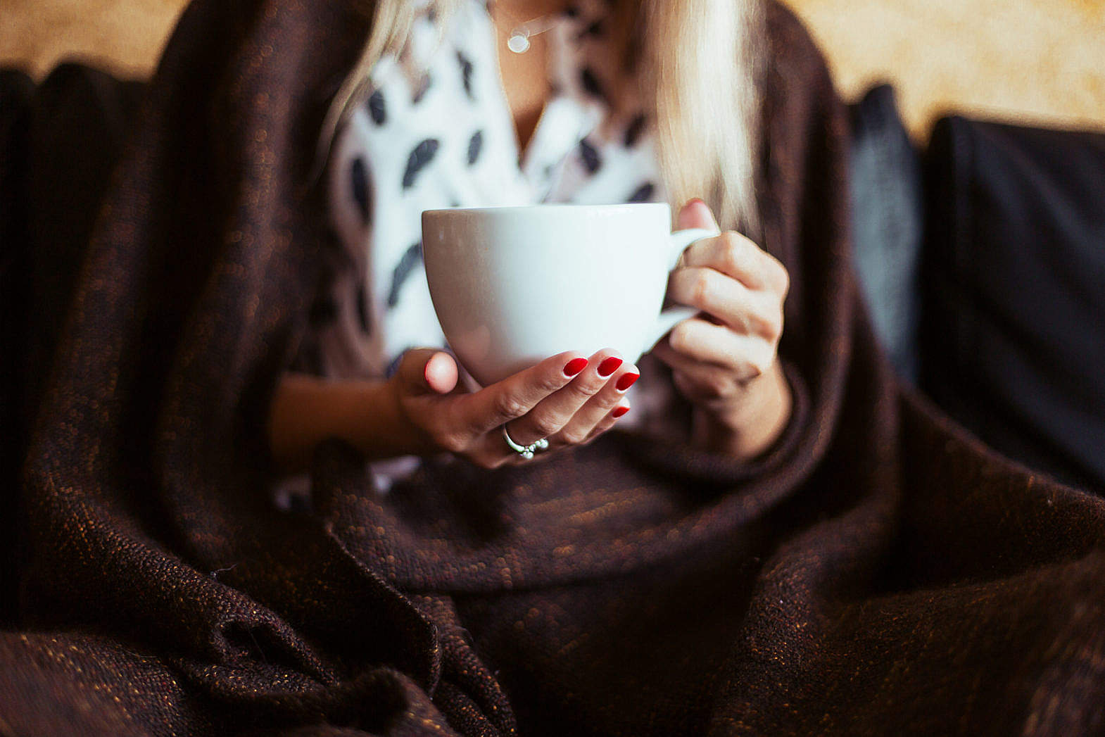 Woman With A Cup Of Tea Free Stock Photo Picjumbo