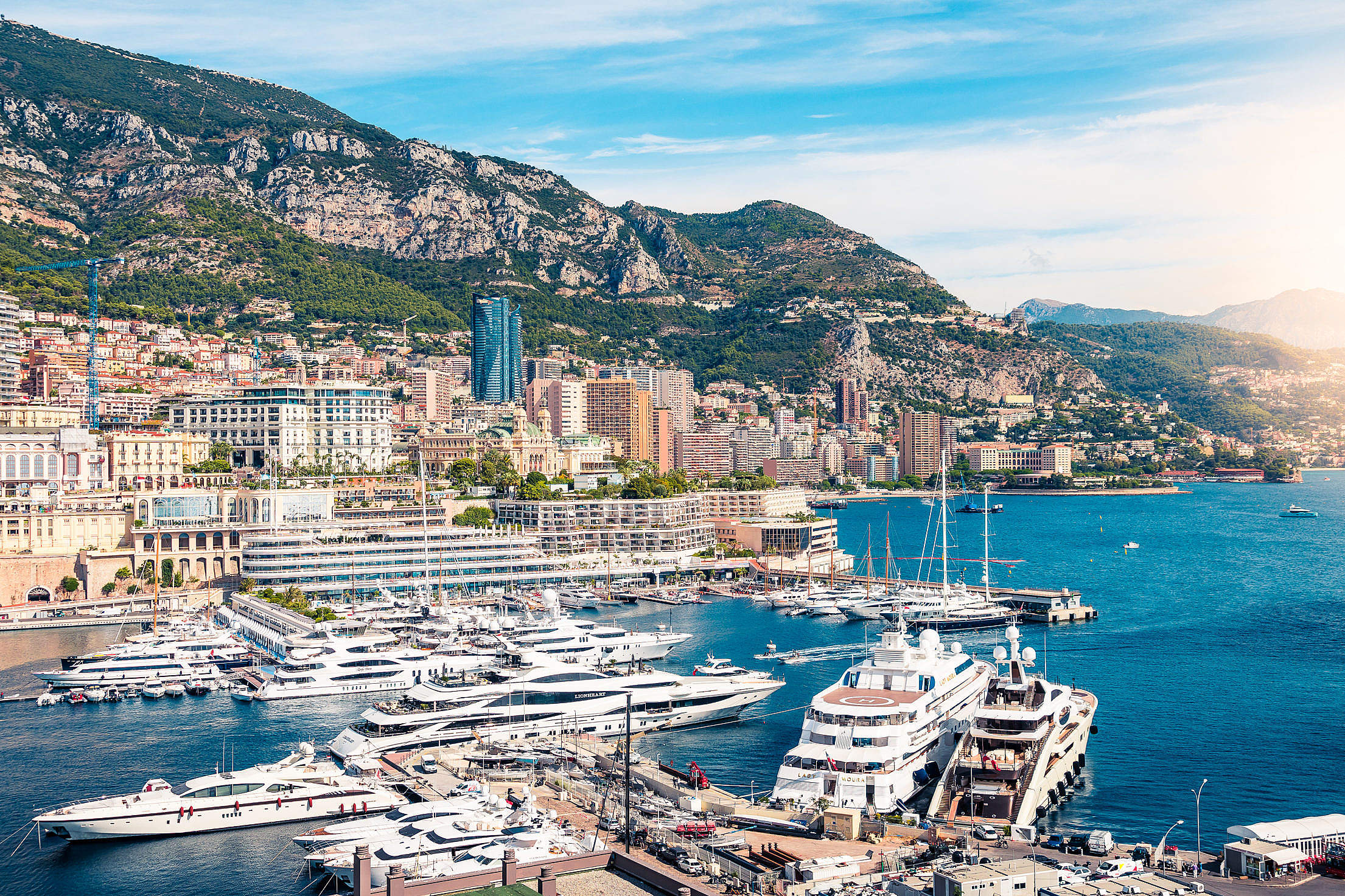 Yachts in Monaco Free Stock Photo